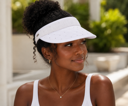 Sun N Sand Bling Clip On Visor (Multiple Colors)