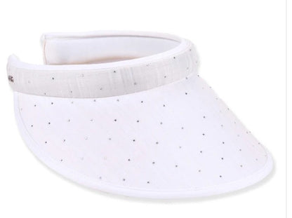 Sun N Sand Bling Clip On Visor (Multiple Colors)