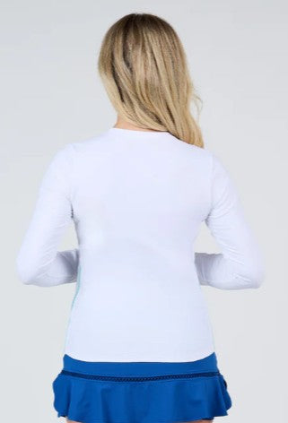 Sofibella Perfect Storm Long Sleeve Crew Neck Top