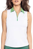 Golftini MASTERS Zip Polo Sleeveless