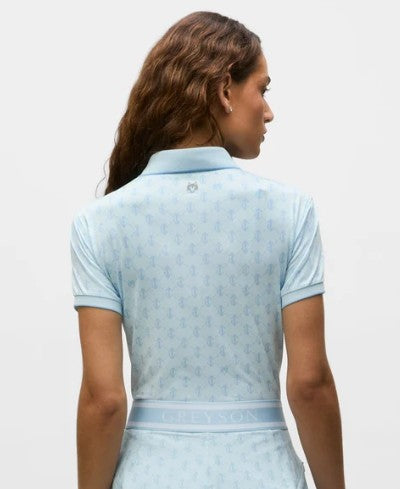 GREYSON Wolf Links Scarlett Short Sleeve Polo