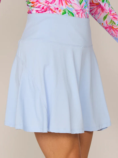 G Lifestyle Back Yoke Ruffle Skort 16" (Multiple Colors)