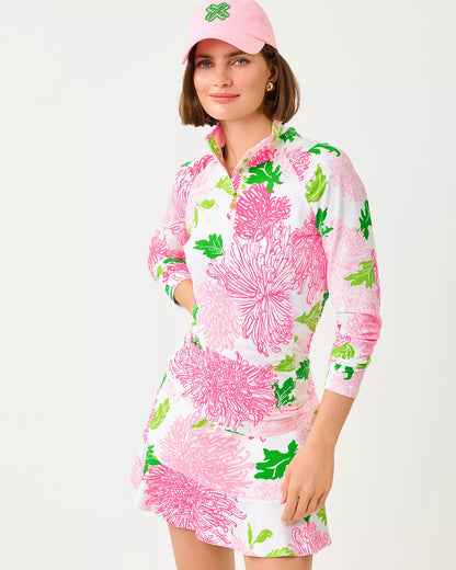 LILLY PULITZER Zadora High Rise Skort 15" in Resort White Lil Go With The Flow