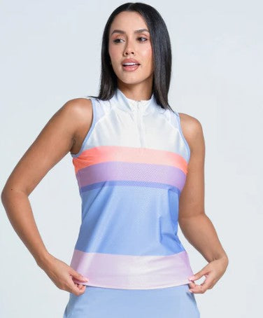 Lucky in Love Lavender Collection Zip Tank
