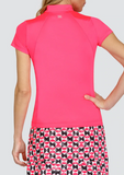 Tail Pink Rendezvous Bexley Short Sleeve Top