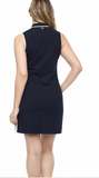 Swing Control Jellybean Sporty Golf Dress with Side Bands