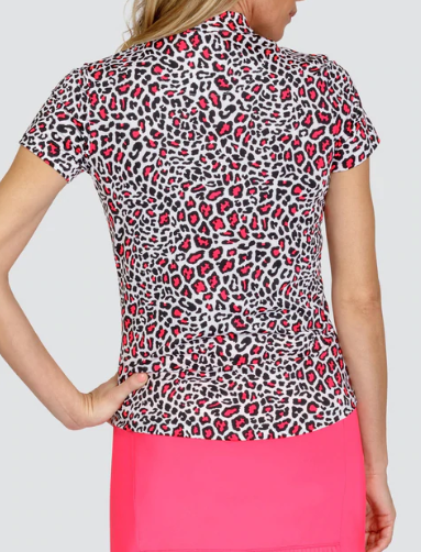 Tail Pink Rendezvous Layne Short Sleeve Polo