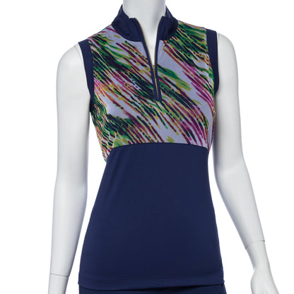 EP Pro Treasure Island Watercolor Spray Sleeveless - Gals on and off the Green