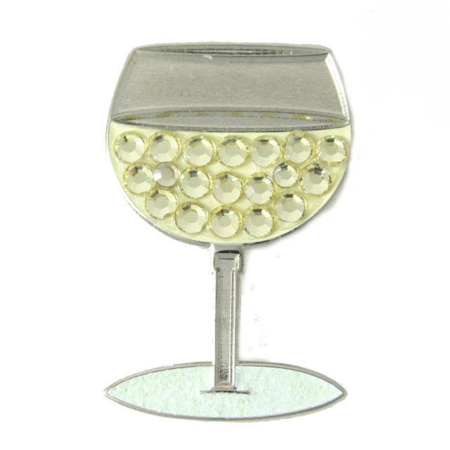 Bonjoc Swarovski Crystal Wine Glass Ball Marker - Gals on and off the Green