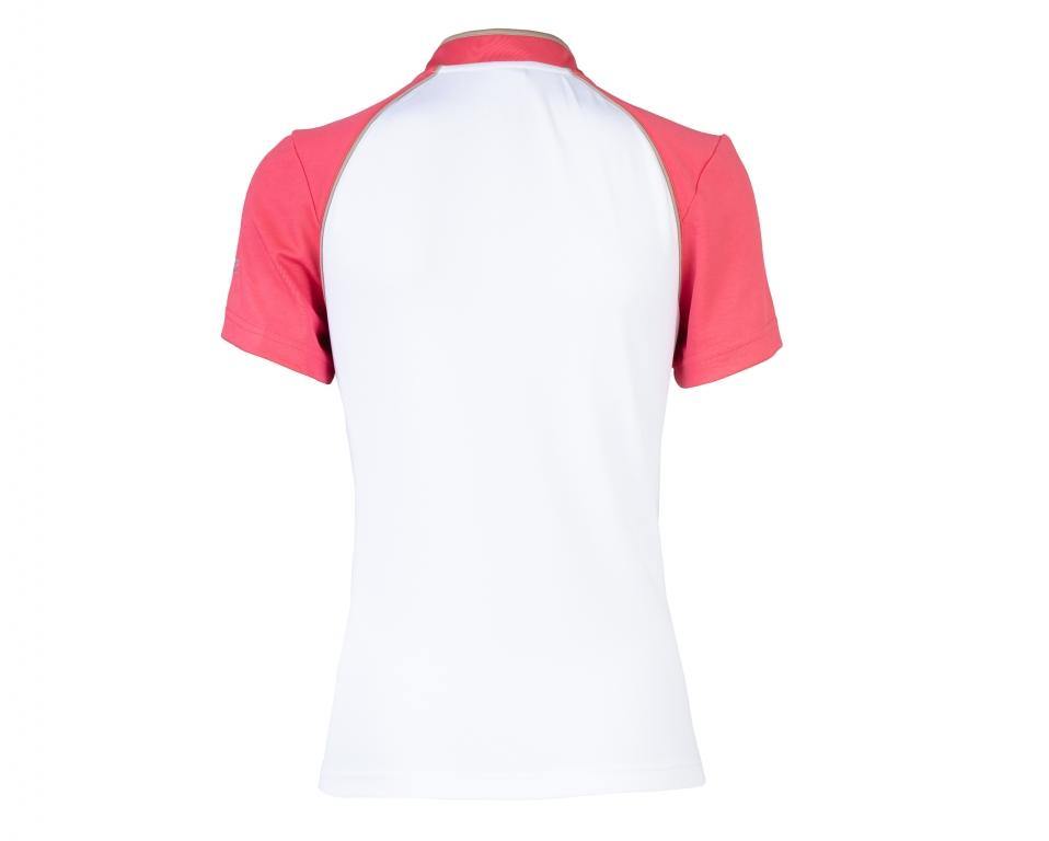 Daily Sports Coral Bloom Megan Short Sleeve Polo - Gals on and off the Green