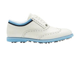 G/Fore Grosgrain Brogue Gallivanter in Snow/Tulum - Gals on and off the Green