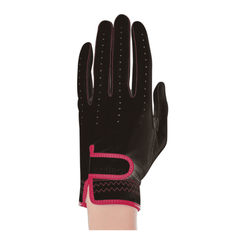 Nailed Golf Luxury Black/Fuchsia Golf Glove - Gals on and off the Green