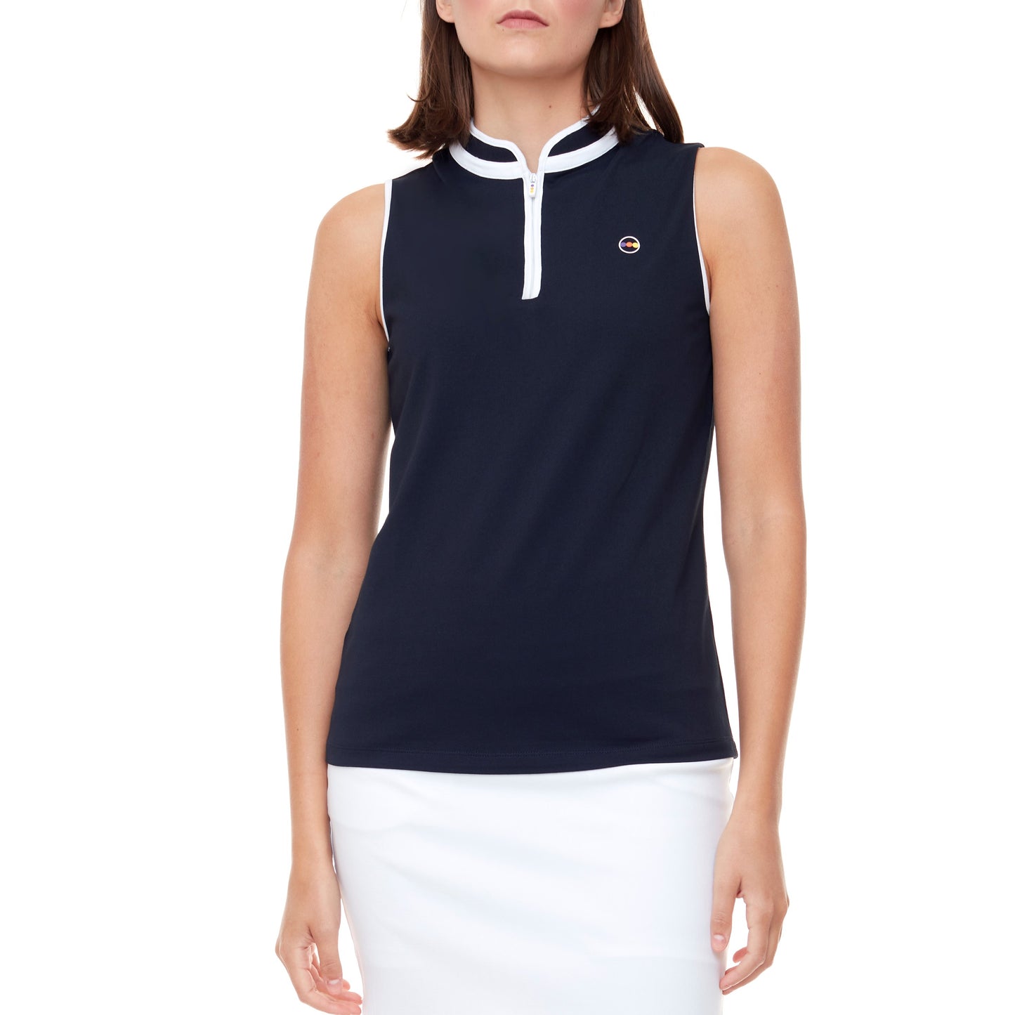 Swing Control Sleeveless Mock