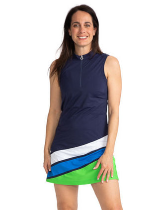 Kinona Waikapu Tee to Green Sleeveless Dress