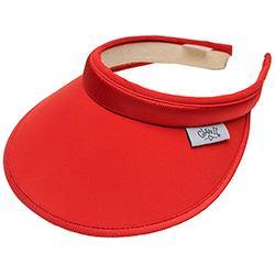 GloveIt Red Visor - Gals on and off the Green