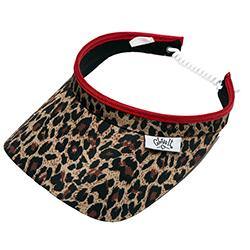 GloveIt Leopard Coil Visor - Gals on and off the Green