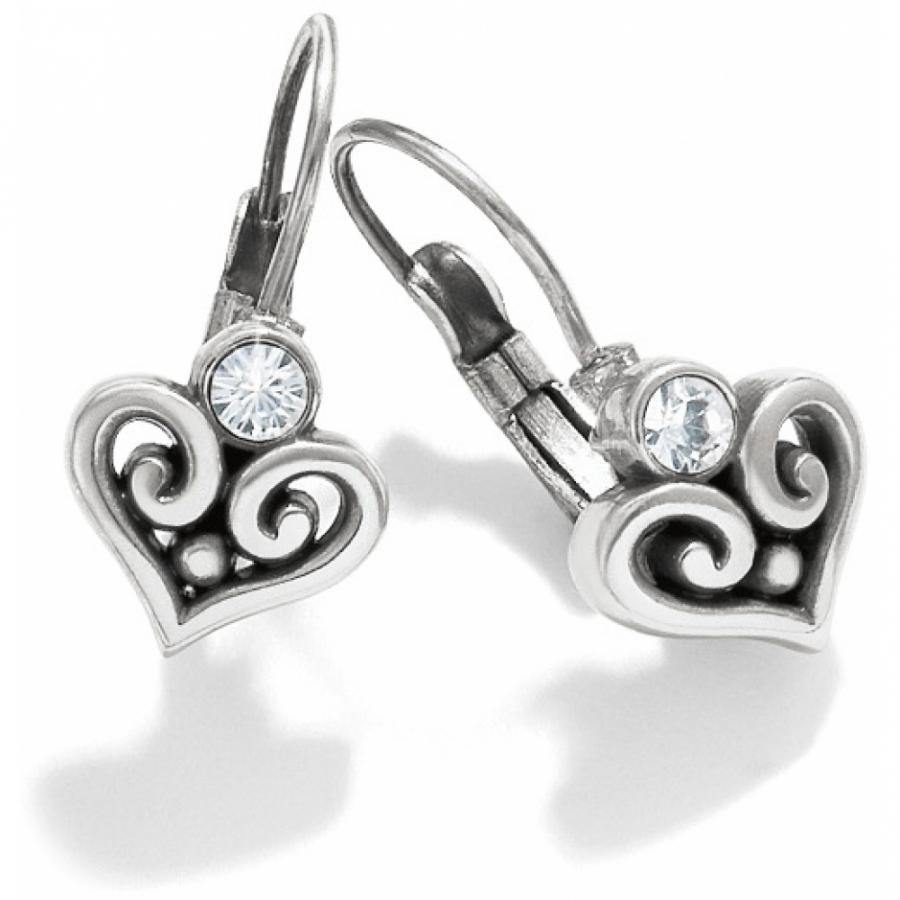 Brighton Alcazar Heart Leverback Earrings - Gals on and off the Green