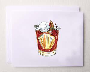 Bloom Designs Note Cards Call Me Old Fashion Print - Gals on and off the Green