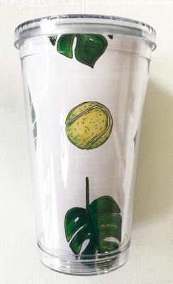 Bloom Designs Tennis Palm Tumbler - Gals on and off the Green