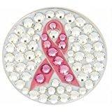 Bonjoc Swarovski Crystal Pink Ribbon - Breast Cancer Ball Marker - Gals on and off the Green