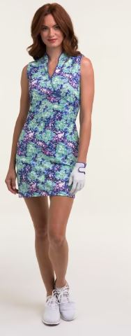 EPNY Fresh Paint Sleeveless Floral Blur Print Dress