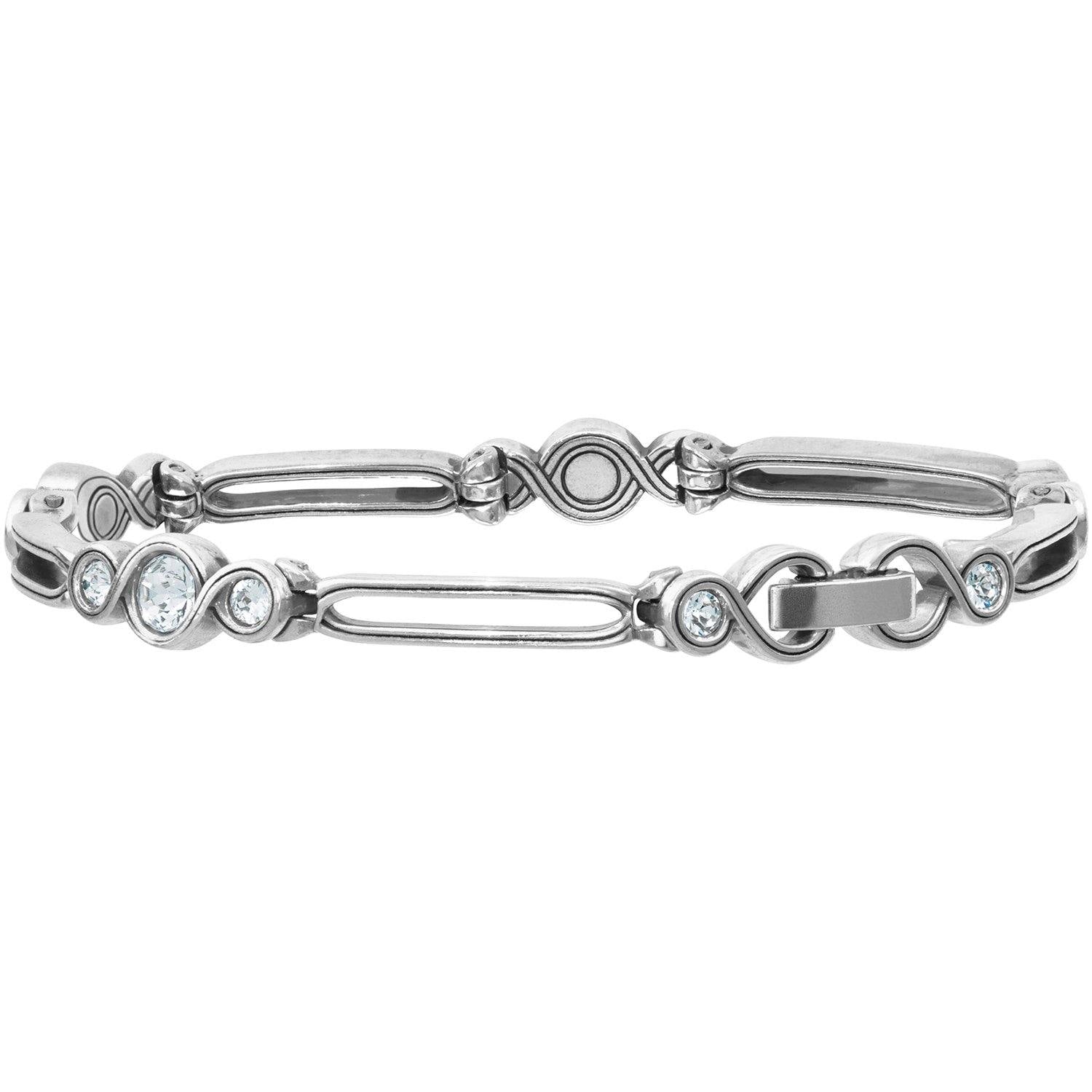 Brighton Infinity Sparkle Bracelet - Gals on and off the Green