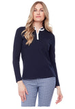 Swing Control Long Sleeve Mock (Multiple Colors)