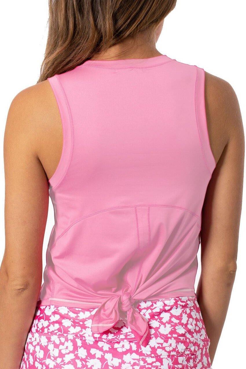 Golftini Sleeveless Sport Stretch Tie Top (Multiple Colors) - Gals on and off the Green