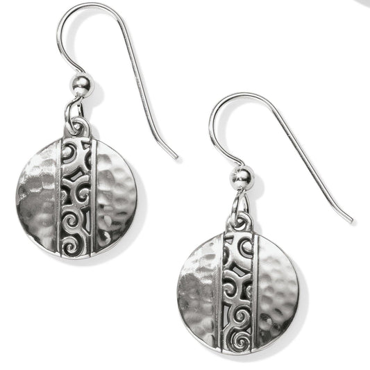 Brighton Mingle Disc French Wire Earrings - Gals on and off the Green
