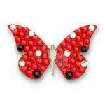 Bonjoc Swarovski Crystal Butterfly Ball Marker - Gals on and off the Green