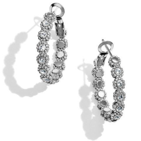 Brighton Twinkle Splendor Small Hoop Earrings - Gals on and off the Green