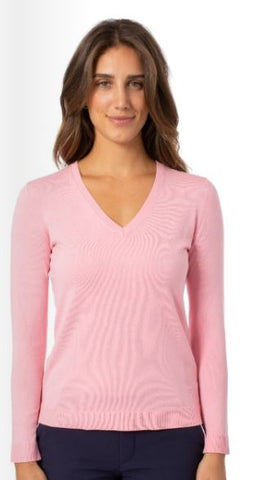 Golftini Long Sleeve V-Neck Sweater (Multiple Colors)